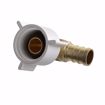 Picture of 1/2" F1807 x FIP Brass PEX 90° Elbow with Poly Swivel Nut, Bag of 50