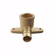 Picture of 3/4" F1807 x 1/2" FIP Brass PEX 90° Drop Ear Elbow, Bag of 25