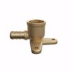 Picture of 3/4" F1807 x 1/2" FIP Brass PEX 90° Drop Ear Elbow, Bag of 25