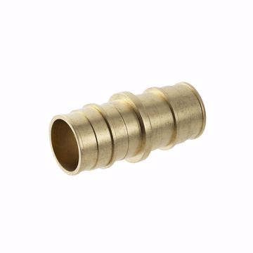 Picture of 3/4" F1960 Brass PEX Coupling, Bag of 25