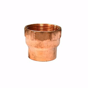 Picture of 1-1/4" C x FIP Wrot Copper DWV Female Adapter