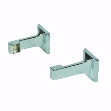 Picture of Brushed Nickel Towel Bar Brackets, 1 Pair