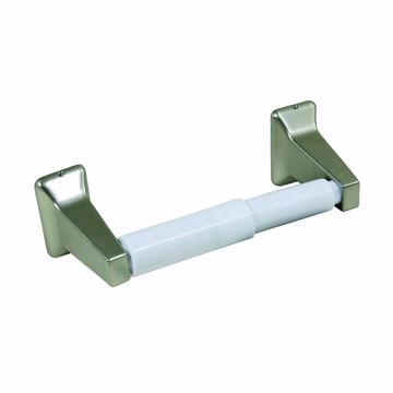 Picture of Satin Nickel Concealed Mount Tower Post Toilet Paper Holder