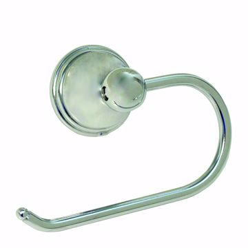 Picture of Chrome Euro Toilet Paper Holder, Bell Style with Concealed Screw