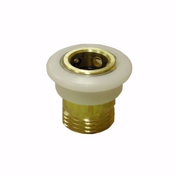Picture of Nonplated Brass Snap Coupler x 3/4" HT for use with A01029 as a Quick-Disconnect Unit