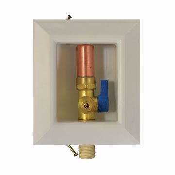 Picture of Icemaker Box, Quarter Turn Valve with Water Hammer Arrestor, CPVC Connection, Lead Free