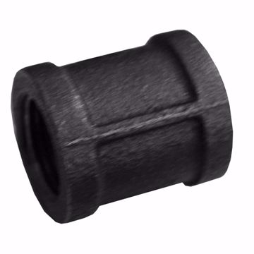 Picture of 2" Black Iron Coupling, Banded
