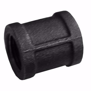 Picture of 3" Black Iron Coupling, Banded