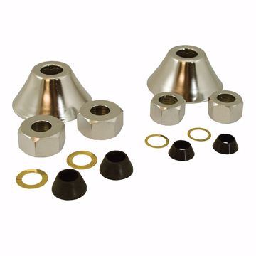 Picture of Replacement Nuts, Washers and Escutcheons for Offset Bath Supplies