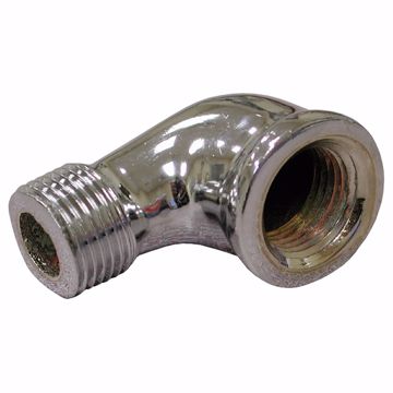 Picture of 1/2" Chrome Plated Bronze 90° Street Elbow