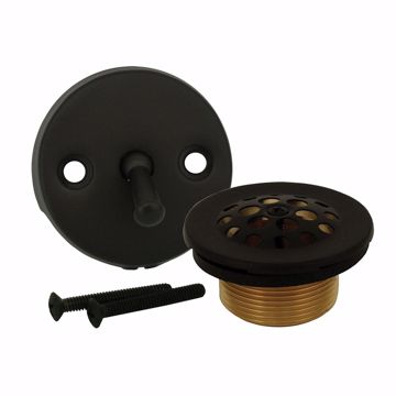 Picture of Oil Rubbed Bronze Two-Hole Trip Lever Tub Drain Trim Kit