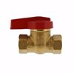 Picture of 3/8" FIP Brass Gas Ball Valve