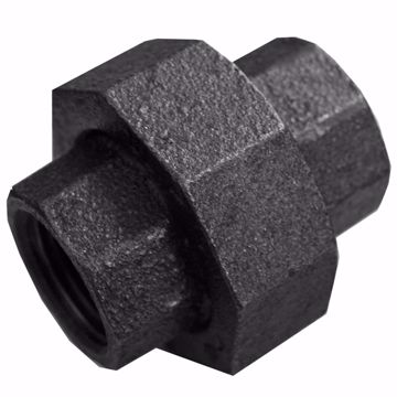 Picture of 1" Black Iron Union