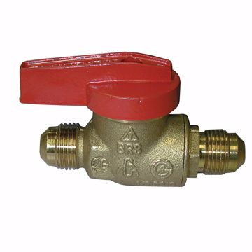 Picture of 3/8" Flare Brass Gas Ball Valve