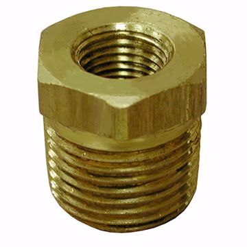 Picture of 1/2" x 3/8" Bronze Hex Bushing