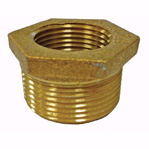 Picture of 2-1/2" x 2" Bronze Hex Bushing