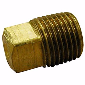 Picture of 1/2" Bronze Plug with Square Head