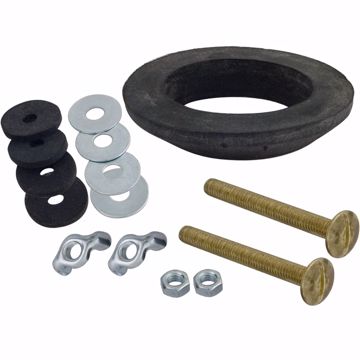 Picture of 5/16" x 3" Tank to Bowl Bolt Kit with Fit-All Gasket and Two Bolts