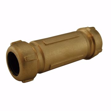 Picture of 1" CTS, 3/4" IPS Bronze Compression Coupling