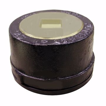 Picture of 6" Service Weight Push-On Cleanout Less Gasket with Countersunk Plug - 2-3/4" Height