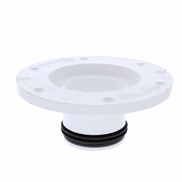 Picture of 3" x 3" PVC Two Finger Closet Flange