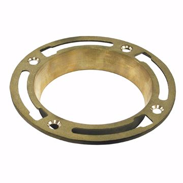Picture of 4" Deep Seal Brass Closet Flange