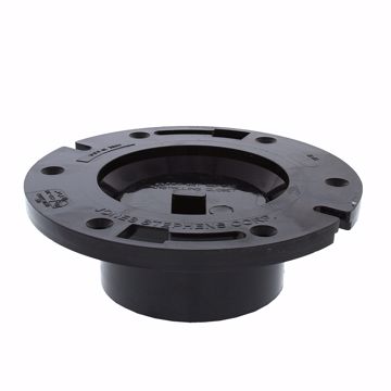 Picture of 3" x 4" ABS Closet Flange with Knockout