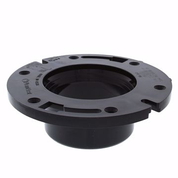 Picture of 3" x 4" ABS Closet Flange less Knockout