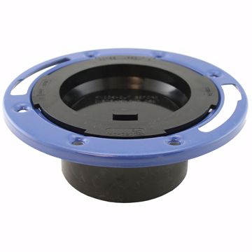 Picture of 4" ABS Closet Flange with Metal Ring and Knockout