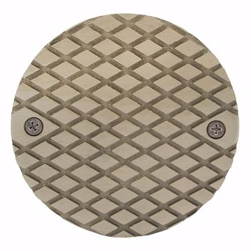 Picture of 4" Nickel Bronze Round Cast Cleanout Cover