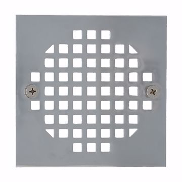 Picture of 4" Chrome Plated Square Cast Coverall Strainer