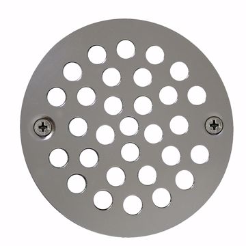 Picture of Brushed Nickel 4-1/4" Round Stamped Strainer