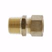 Picture of 5/8" x 1/2" Brass Compression x MIP Connector