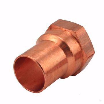 Picture of 1/4" Ftg x FIP Wrot Copper Fitting Female Adapter