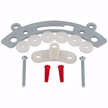 Picture of Closet Spanner Flange Kit with Anchors and Screws