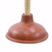 Picture of 5-1/2" Diameter Rubber Plunger, Red