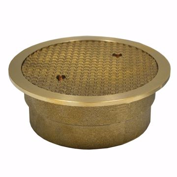 Picture of 3" Brass Deck Plug