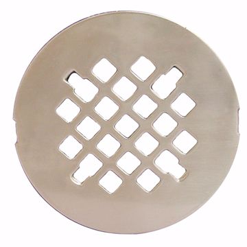 Picture of 4-1/4" Satin Nickel Replacement Strainer, Snap-in
