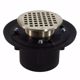 Picture of 4” Pipe Fit ABS Drain with 4” Nickel Bronze Strainer