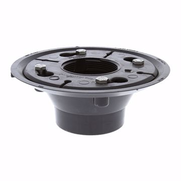 Picture of 2” x 3” ABS Shower Drain Body with Clamp Ring