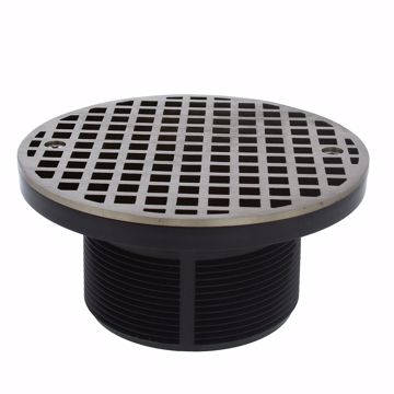 Picture of 3-1/2" PVC Spud with 6" Nickel Bronze Strainer
