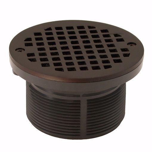 Picture of Oil Rubbed Bronze 3-1/2" PVC Spud with 5" Round Strainer
