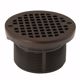 Picture of Oil Rubbed Bronze 3-1/2" PVC Spud with 5" Round Strainer