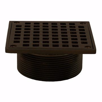 Picture of Oil Rubbed Bronze 3-1/2" Metal Spud with 5" Square Strainer