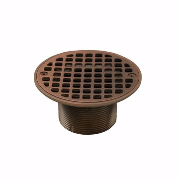 Picture of Old World Bronze 2" Metal Spud with 4" Round Strainer