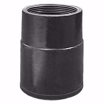 Picture of 4" x 3-1/2" IPS Cast Iron Gasket Connection Drain Base - 5-1/4" Height