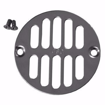 Picture of 3.3" Stainless Steel Replacement Strainer for 2" Code Blue Shower Drains