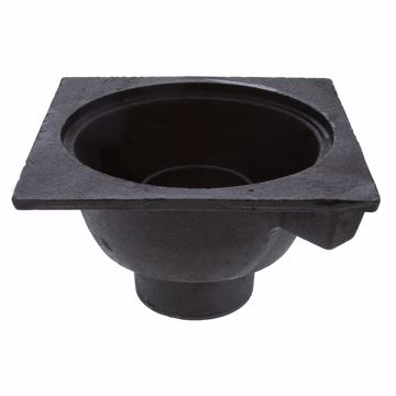 Picture of 6” x 6” Cast Iron Bell Trap Body