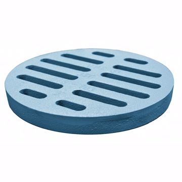 Picture of 6" Cast Iron Grate for Code Blue No Caulk (Mechanical Joint) Cesspool Drain - Fits D76702