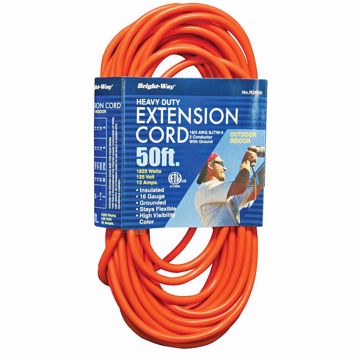 Picture of 16/3 50 ft. Orange Extension Cord